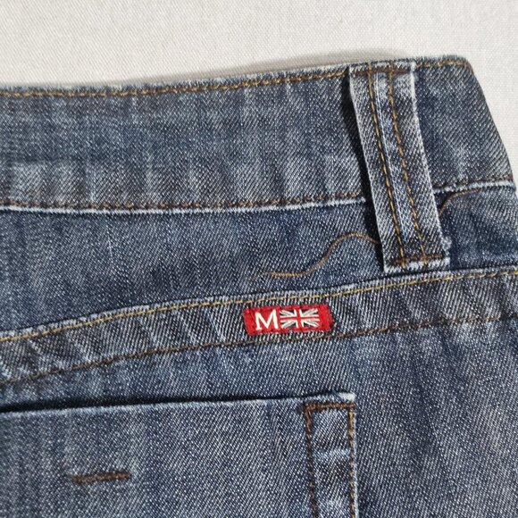Makers of True Originals Jeans Bootcut women's size 32 dark washed ink blue - Picture 5 of 13